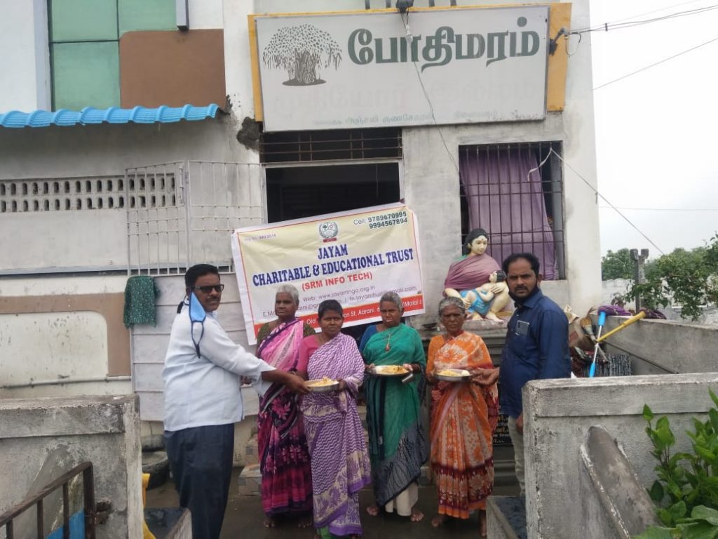 Food Provide to Old age home